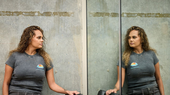 Wardarn Dreaming Ribbed Fitted Top