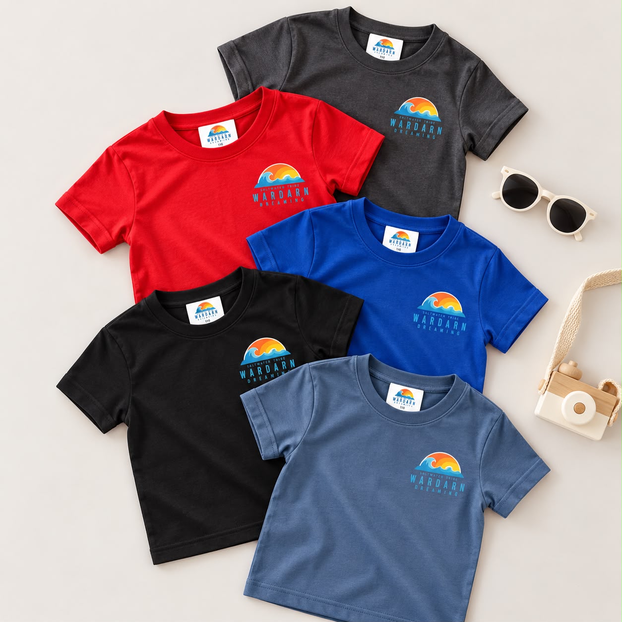 Wardarn Dreaming Kids Quick Dry T-Shirt