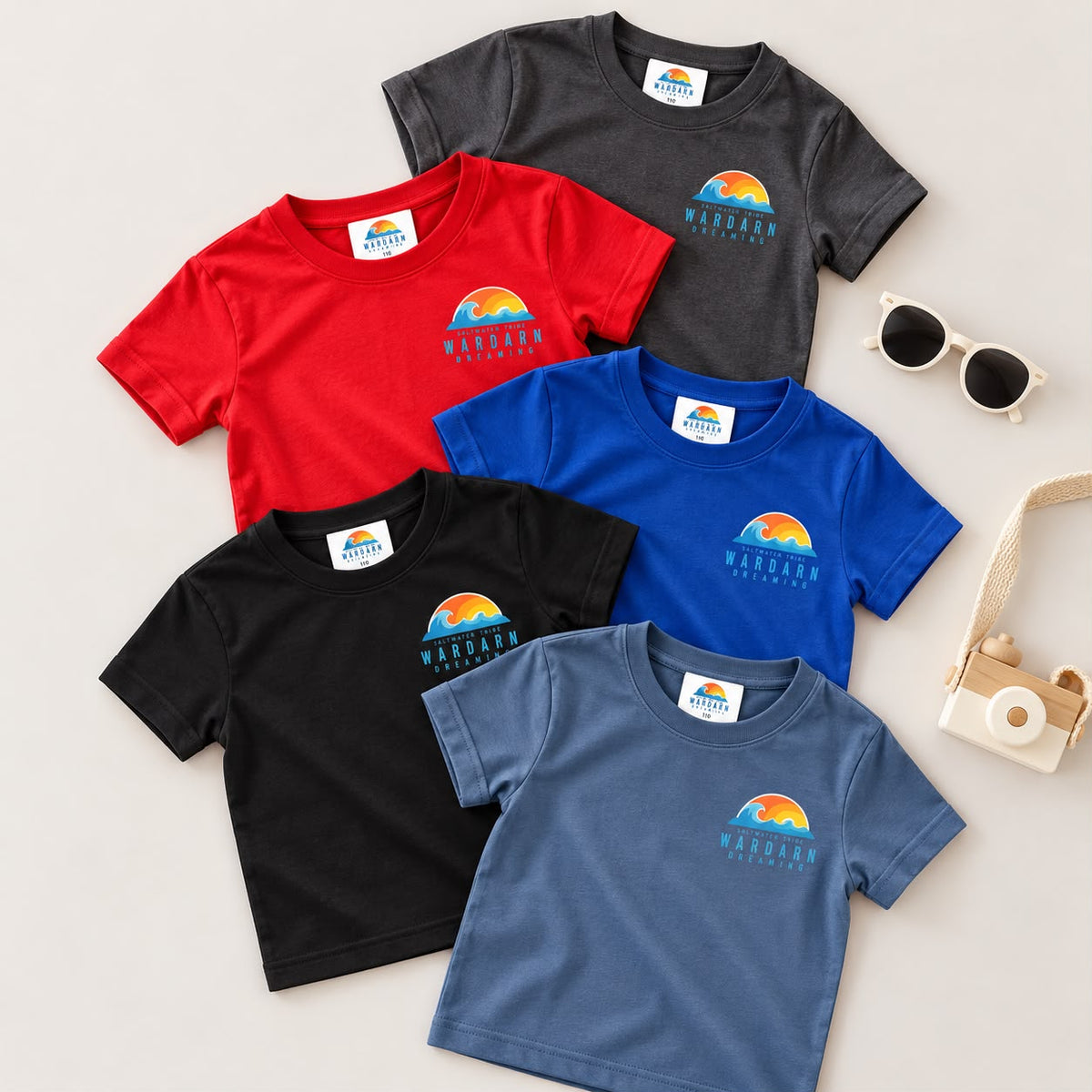 Wardarn Dreaming Kids Quick Dry T-Shirt